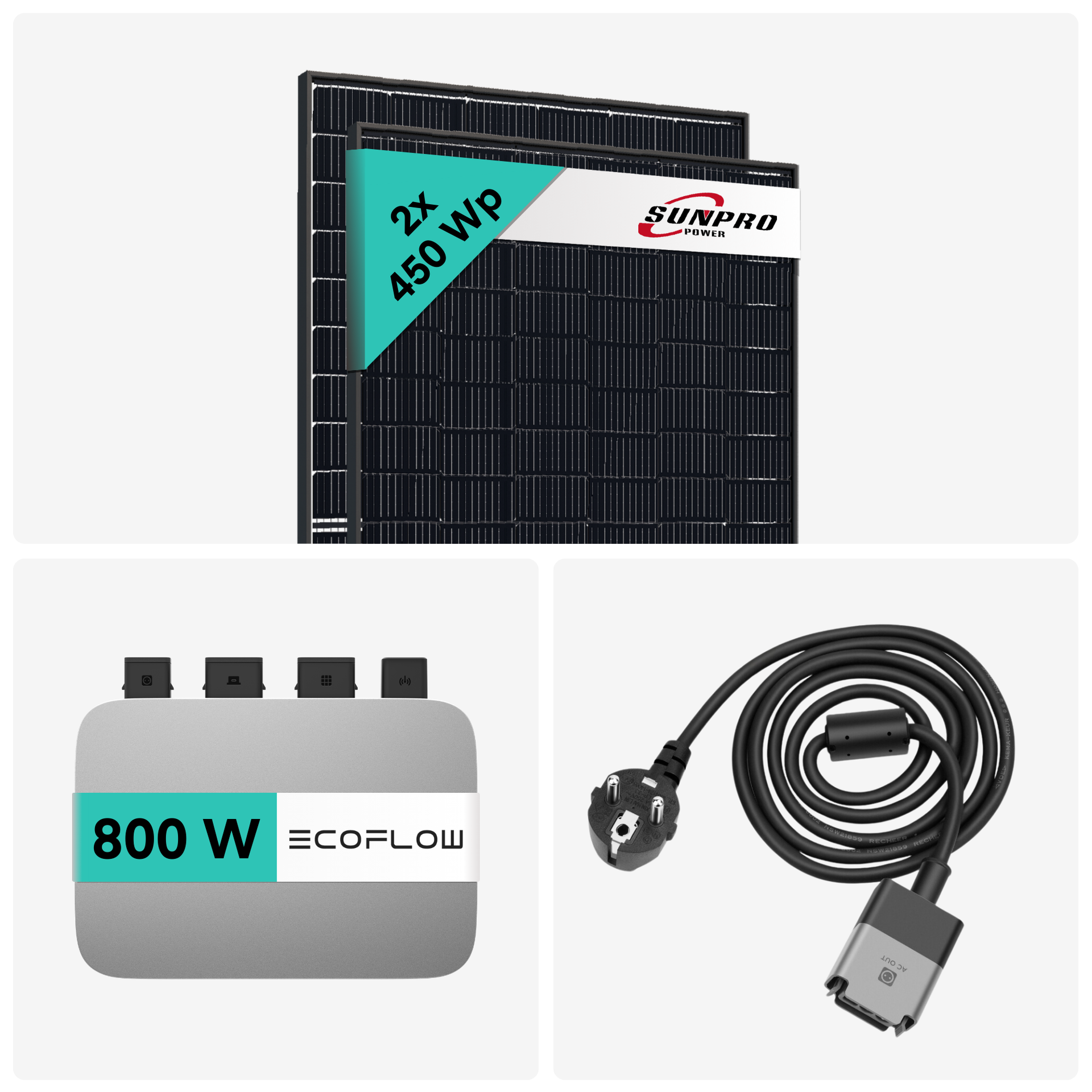 EcoFlow 900 W Balkonkraftwerk EcoFlow 900 W Balkonkraftwerk