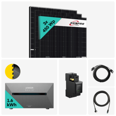 Solix Solarbank 2 PRO Balkonkraftwerk 1350 W